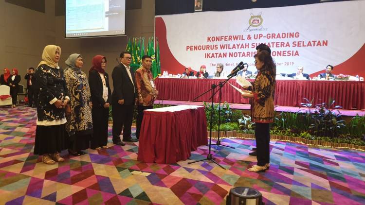 Konferensi Wilayah Sumatera Selatan Ikatan Notaris Indonesia