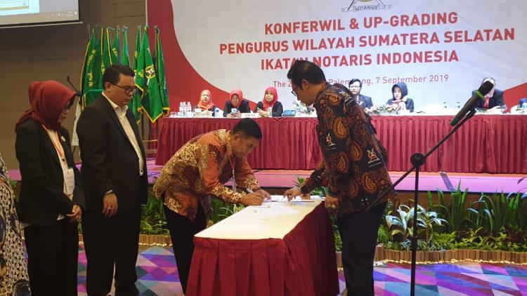 Konferensi Wilayah Sumatera Selatan Ikatan Notaris Indonesia
