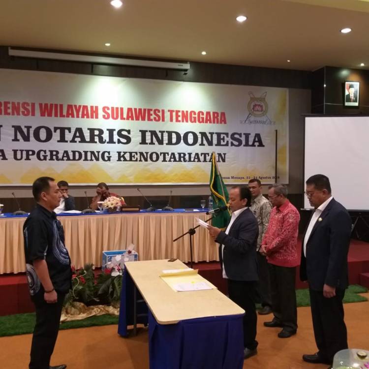 Konferensi Wilayah Sulawesi Tenggara Ikatan Notaris Indonesia