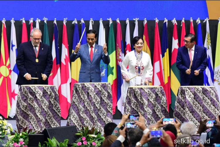 Pembukaan Kongres Notaris Internasional Ke-29 dihadiri Presiden Ir. H. Joko Widodo