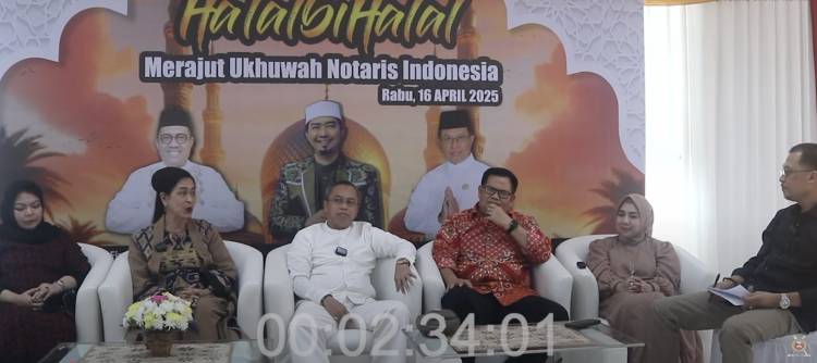 HALALBIHALAL MERAJUT UKHUWAH NOTARIS INDONESIA