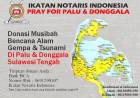 Ikatan Notaris Indonesia Pray For Palu & Donggala 