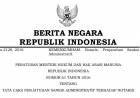 PERATURAN MENTERI HUKUM DAN HAK ASASI MANUSIA REPUBLIK INDONESIA NOMOR 61 TAHUN 2016 TENTANG TATA CARA PENJATUHAN SANKSI ADMINISTRATIF TERHADAP NOTARIS