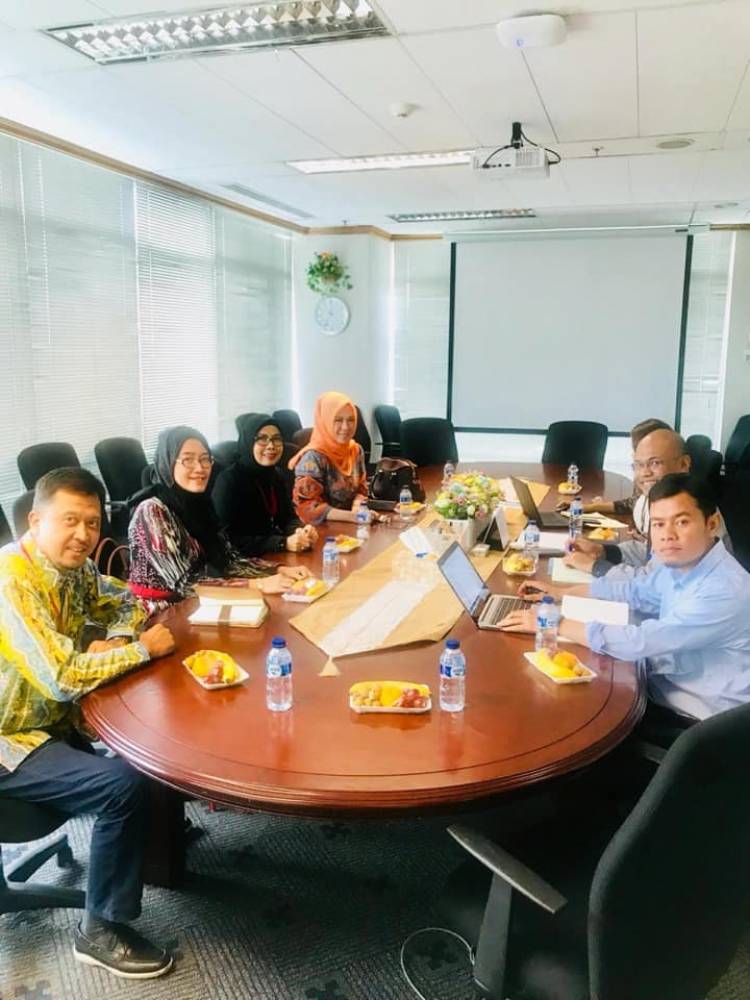 Koordinasi dengan Bank Indonesia terkait rencana kegiatan pelatihan mengenai Pasar Uang