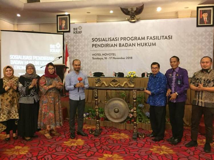 Sosialisai Program Fasilitasi Pendirian Badan Hukum