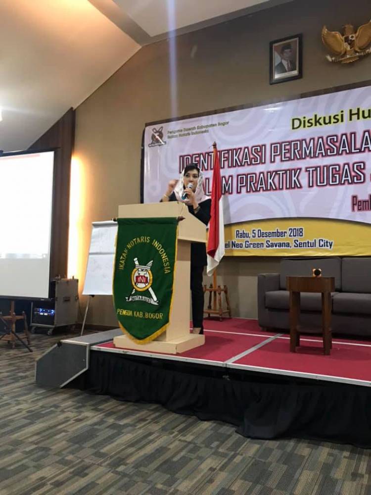 Diskusi Hukum “ IDENTIFIKASI PERMASALAHAN OSS DAN SABU DALAM PRAKTIK TUGAS JABATAN NOTARIS “